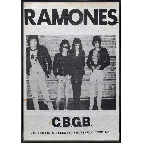 Ramones cbgb omfug 1975 - cbgb, &
