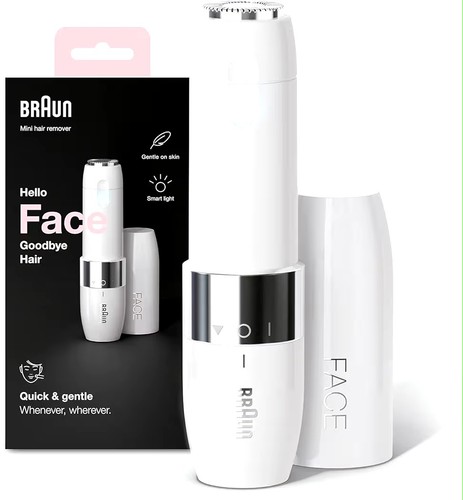 Braun face mini hair remover - face,