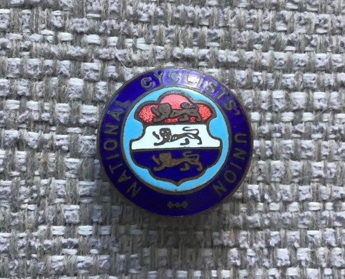 National cyclists union enamel - cyclists,