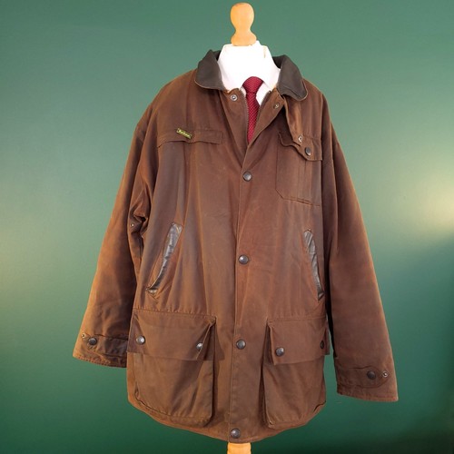 Barbour waxed cotton - cotton, leather
