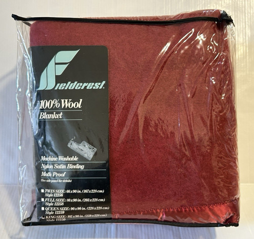 Fieldcrest 100 virgin - virgin, wool