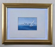 Framed print the long leg - print,