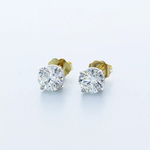 Stud earrings solid 14k - earrings,