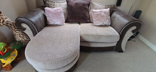 Dfs brown faux leather - 3+2,