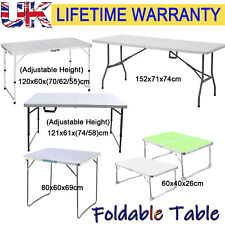 Heavy Duty Camping Picnic Table Folding Garden Portable Outdoor BBQ Party Market