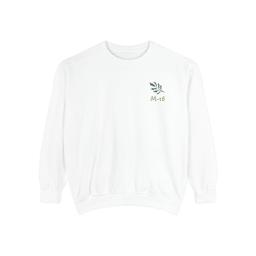 Unisex garment dyed sweatshirt - unisex,