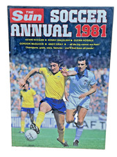 The Sun Soccer Annual 1982 Vintage Football Hardback UK Sports Book Collectible