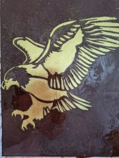 Wild Golden Eagle Wall Canvas