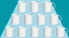 Bulk pack 11oz white - bulk, 12