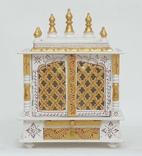 Indian Wooden Door Temple Puja