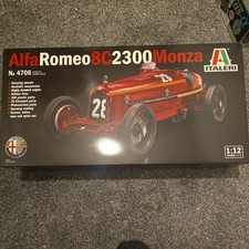 Italeri 4706 Alfa Romeo 8C 2300 'Monza' 1:12 Plastic Car Model Kit