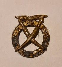 WW2 Royal Air Force RAF Iraqi Levies Cap and Beret Badge