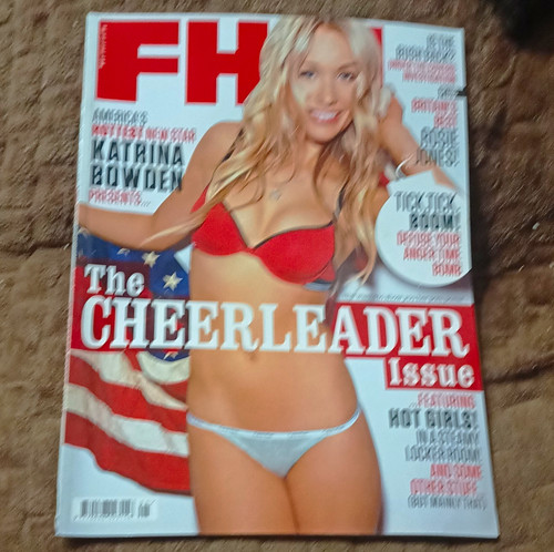 Fhm magazine the cheerleader - fhm,