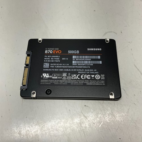 Samsung 870 evo series - 870, 500gb