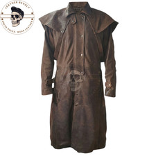 Men's Brown Real Distressed