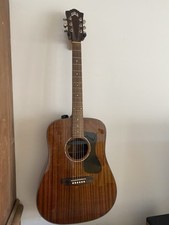 Guild mahogany GAD D-125 electro acoustic guitar