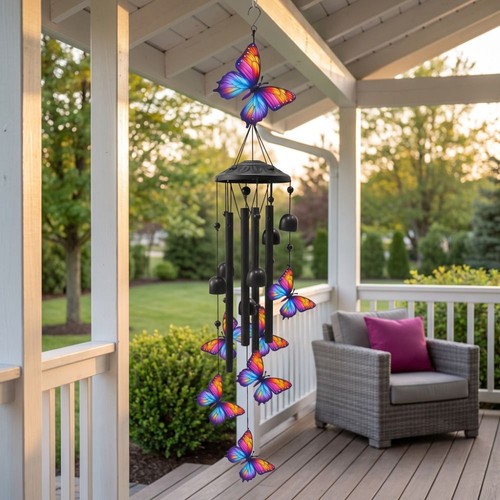 Butterfly wind chime bells - butterfly,