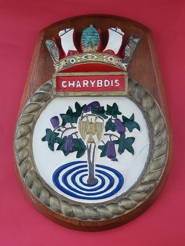 Hms charybdis hand painted - hand,