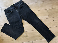 Mens Grey LEE DAREN Regular Stretch JEANS (34x30)