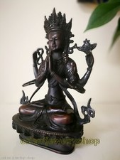 Antique Bronze God Buddha