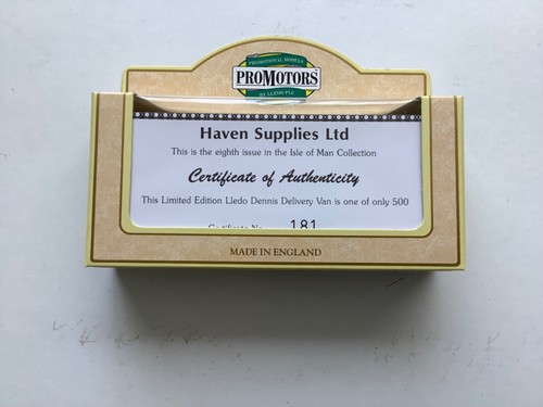 Lledo promotors haven supplies - promotors,