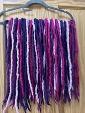 SALE! wool dreads / dreadlock hair extensions FULL HEAD