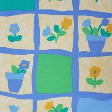 Blue/Green Flower Pots Shower