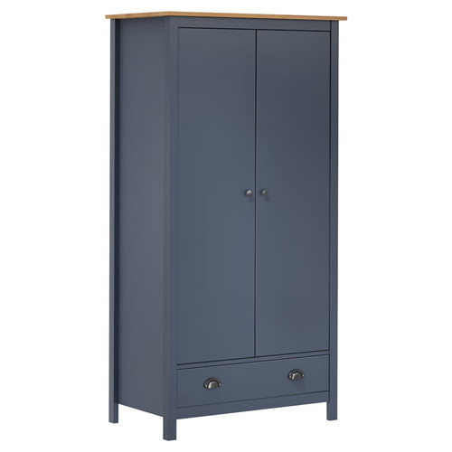 Wardrobe solid pine wood - solid,
