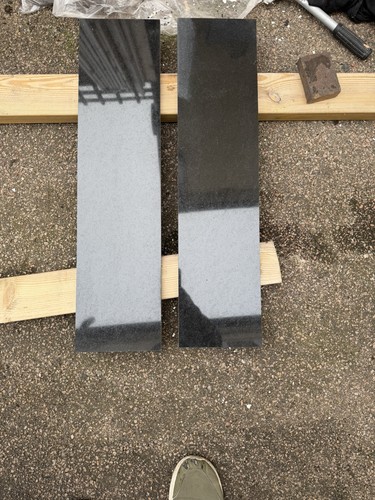Black polished granite - black,