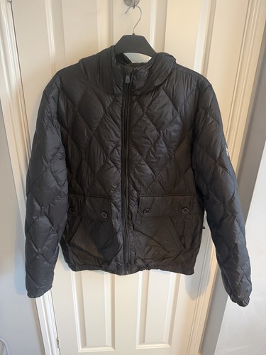 Puffa mens jacket black down - puffa,