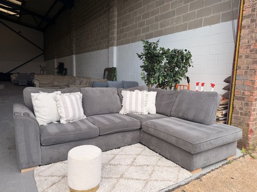 Dfs orka corner sofa grey - corner, in