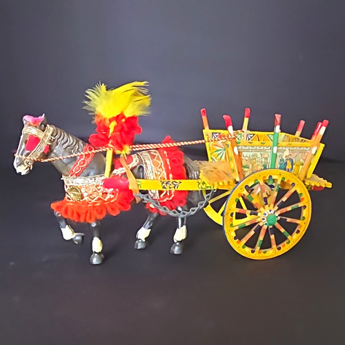 Vintage hand painted wood - vintage,