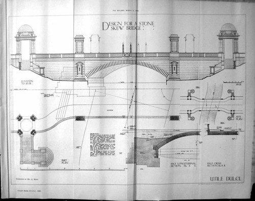 Antique old print design stone - antique,