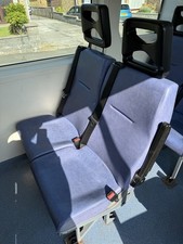 Fiat Ducato Single Seats From Minibus 2012 – With Seatbelts & HeadrestsCampervan