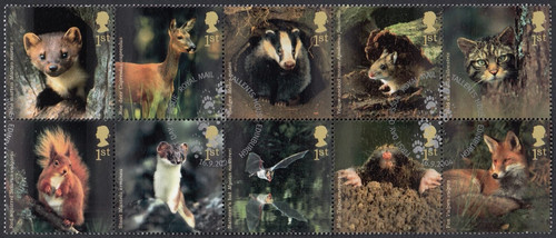 2004 woodland animals block - woodland,