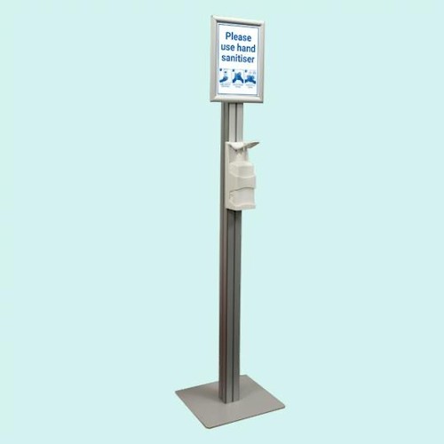 Hand sanitiser dispenser floor - hand,