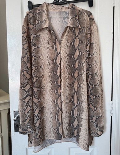 Women snakeskin shirt - women’s,