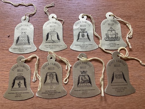 Bell whiskey bottle tags - whiskey,