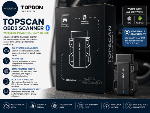 Topdon topscan obd2 scanner - topdon,