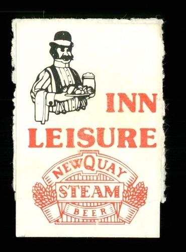 Matchbox label inn leisure - label,