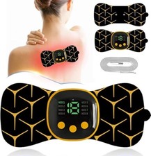 Wireless TENS Machine for Pain Relief,8 Modes 19 Levels for Neck Chest Hands