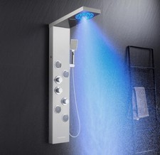 Thermostatic Tower Shower Panel System - 6 Modes Shower Column SEE DESCRIPTION