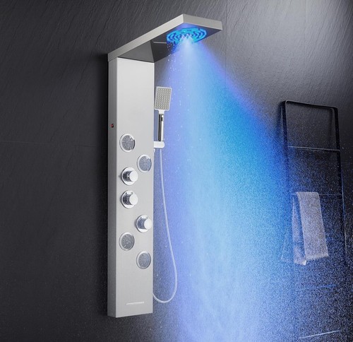 Thermostatic tower shower - tower,