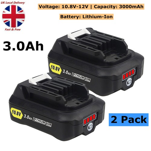 2pc 12v 0ah - 2pc, 10.8v