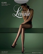 Levante Class Classic Gloss Shine Tights Regular Brief Tall Visone