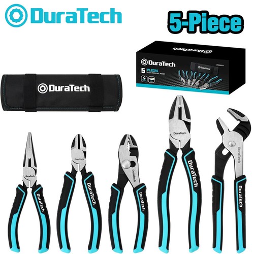 Duratech 5piece plier set - 5piece,