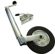 Equi-Trek Horse Box Trailer 48mm Jockey Wheel 23" > 30" + Clamp