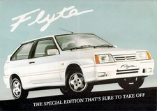 Lada Samara Flyte 1.5 3-dr Limited Edition 1992 UK Market Single Sheet Brochure 