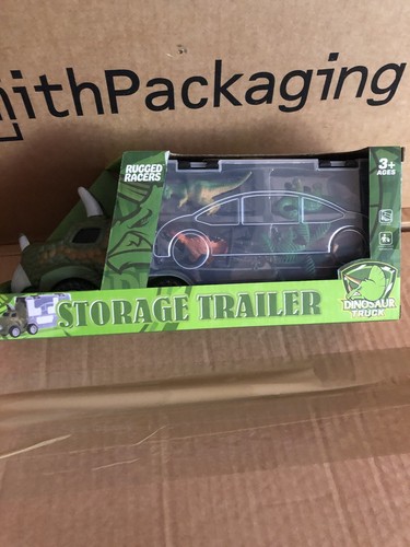 Dinosaur toy truck with - dinosaur,