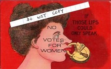 SUFFRAGETTE RIGHTS FOR WOMEN